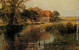 Dorchester Mill Oxfordshire by Ernst Walbourn